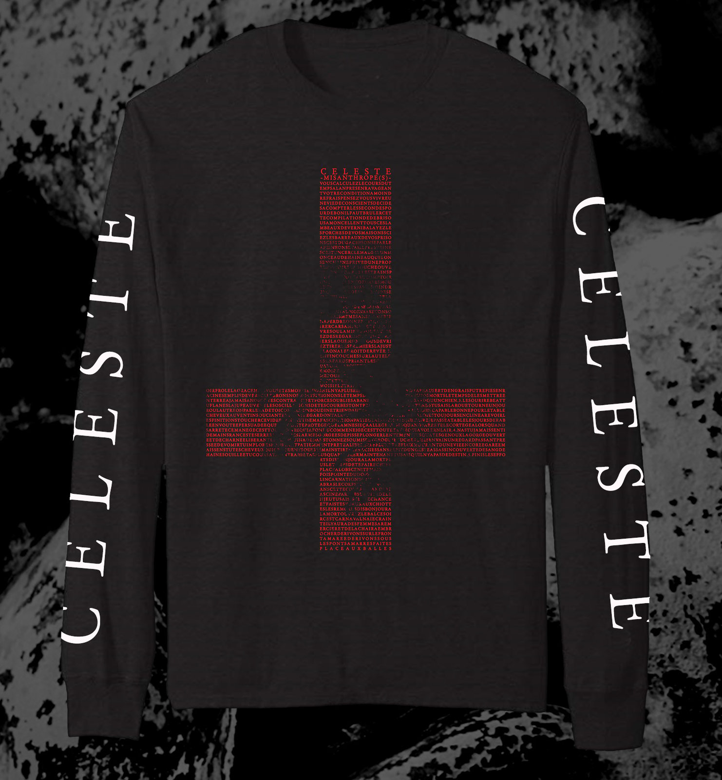 CELESTESHOP — RESTOCK!! Misanthrope(s) Red Cross Long Sleeve!!